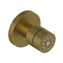 Rubinet 4J025ABM - Body Spray with1/2'' NPT x 1/2'' NPSM x 3'' Nipple x2