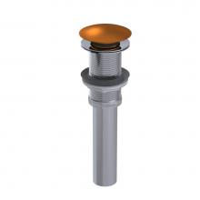 Rubinet 9DPU15ACM - Push-up Drain without Overflow