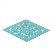 Rubinet 9FSD22AQ - Shower Drain For Concrete Base Paisley (Complete)