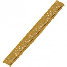 Rubinet 9FSD42GD - 48'' Linear Drain Paisley Pattern (Complete)