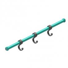 Rubinet 9TWR2AQ - 22 1/2'' Tension Rod With 3 Hooks (Optional)