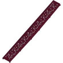 Rubinet T9FSD32BD - 32'' Linear Drain Paisley Pattern Trim Only