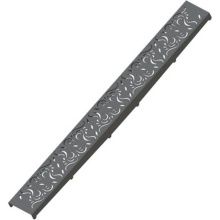 Rubinet T9FSD32MB - 32'' Linear Drain Paisley Pattern Trim Only