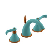 Rubinet 1AEJLAQACM - Widespread Lav Set With Jasmin Spout (Less Drain)