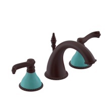 Rubinet 1AEJLBDAQ - Widespread Lav Set With Jasmin Spout (Less Drain)