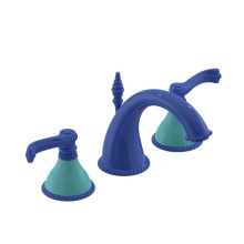 Rubinet 1AEJLBJAQ - Widespread Lav Set With Jasmin Spout (Less Drain)