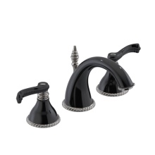Rubinet 1AEJLBKPN - Widespread Lav Set With Jasmin Spout (Less Drain)