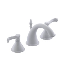 Rubinet 1AEJLMWWH - Widespread Lav Set With Jasmin Spout (Less Drain)