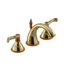 Rubinet 1AEJLNBACM - Widespread Lav Set With Jasmin Spout (Less Drain)