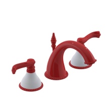 Rubinet 1AEJLRDMW - Widespread Lav Set With Jasmin Spout (Less Drain)