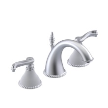 Rubinet 1AEJLSCMW - Widespread Lav Set With Jasmin Spout (Less Drain)
