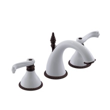 Rubinet 1AEJLWHOB - Widespread Lav Set With Jasmin Spout (Less Drain)