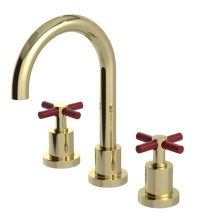 Rubinet 1AGLCGDMR - Widespread Lav Set W/Lasalle Spout (Less Drain)