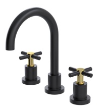Rubinet 1AGLCMBBB - Widespread Lav Set W/Lasalle Spout (Less Drain)