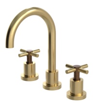 Rubinet 1AGLCNBOB - Widespread Lav Set W/Lasalle Spout (Less Drain)