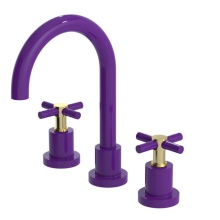 Rubinet 1AGLCPHGD - Widespread Lav Set W/Lasalle Spout (Less Drain)