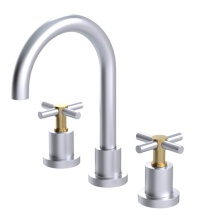 Rubinet 1AGLCSCNB - Widespread Lav Set W/Lasalle Spout (Less Drain)