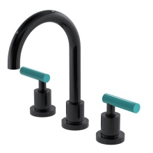 Rubinet 1AGLLBKAQ - Widespread Lav. Set. (less drain)
