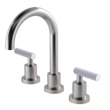 Rubinet 1AGLLPNMW - Widespread Lav. Set. (less drain)