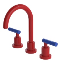 Rubinet 1AGLLRDBJ - Widespread Lav. Set. (less drain)