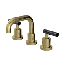 Rubinet 1AGNLBBBK - Widespread Lav. Set. (less drain)