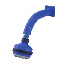 Rubinet 4F033BJMD - 3 Function Shower Head with Wall Mount 8'' Shower Arm & Flange