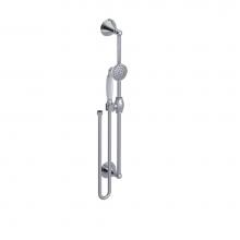 Rubinet 4GRV0CHWH - Adjustable Slide Bar With Hand Held Shower Assembly