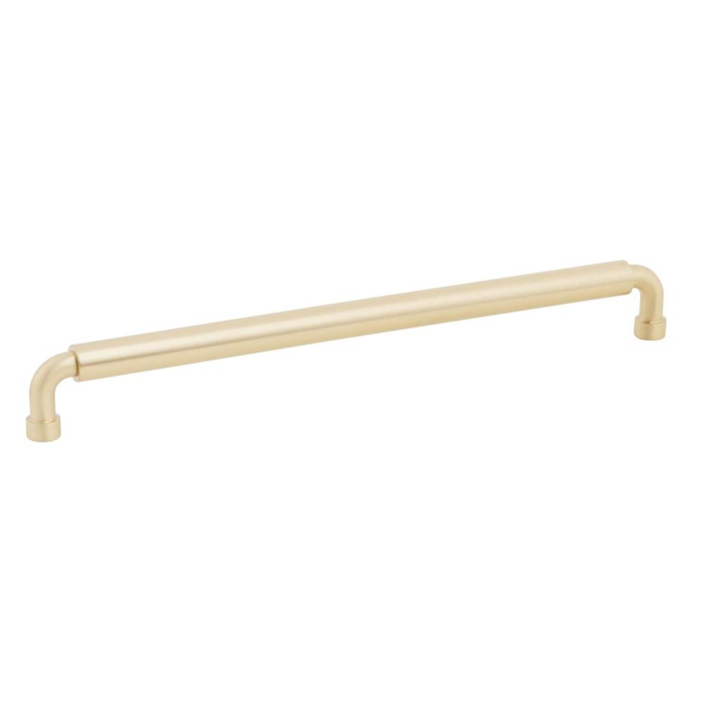 NOHO, Cabinet Pull, Round, 10'' cc, Satin Brass