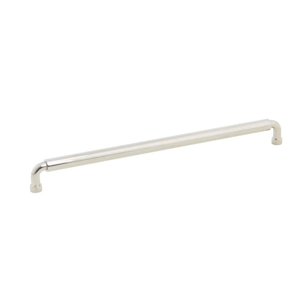 NOHO, Cabinet Pull, Round, 12'' cc, Polished Nickel