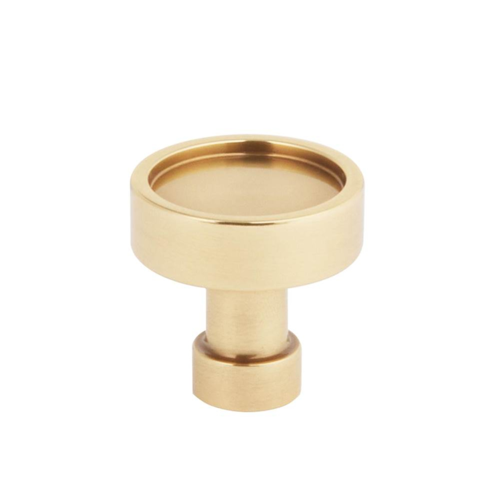 NOHO, Cabinet Knob, Round, Vintage Brass