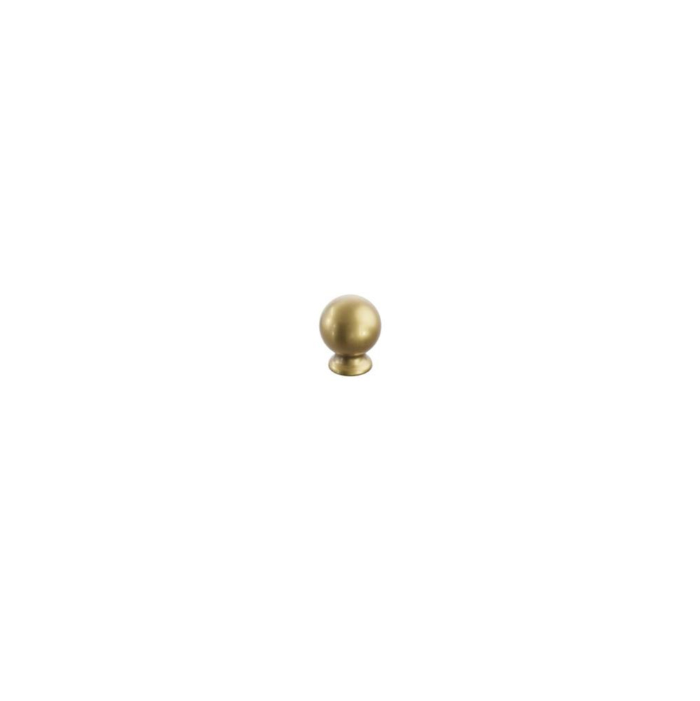 Avenue, Cabinet Knob, Round, 1-1/4'', Vintage Brass