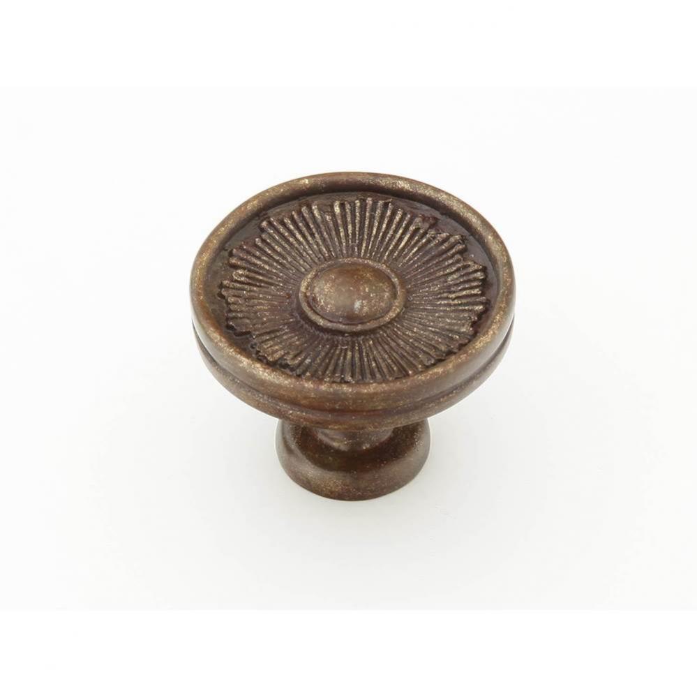 Knob, Highlighted Bronze, 1-3/8'' dia