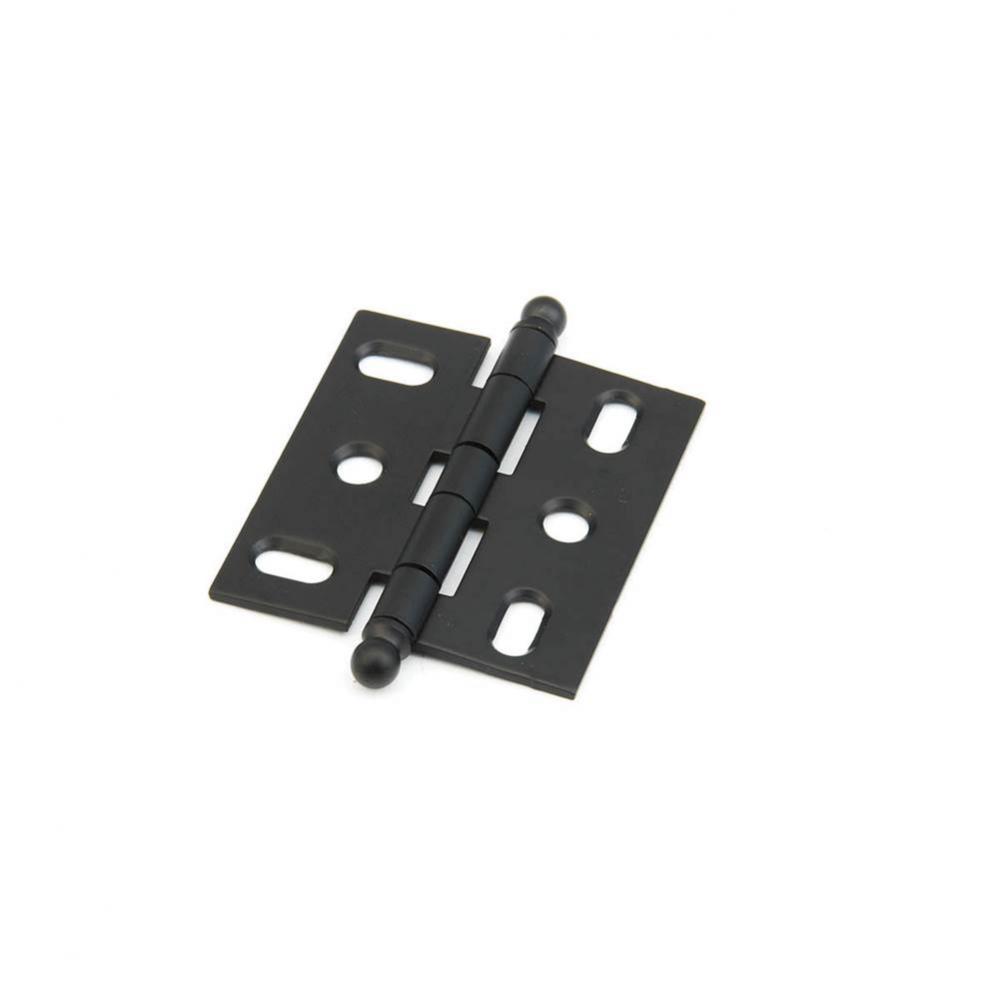 Hinge, Ball Tip Mortise, Flat Black
