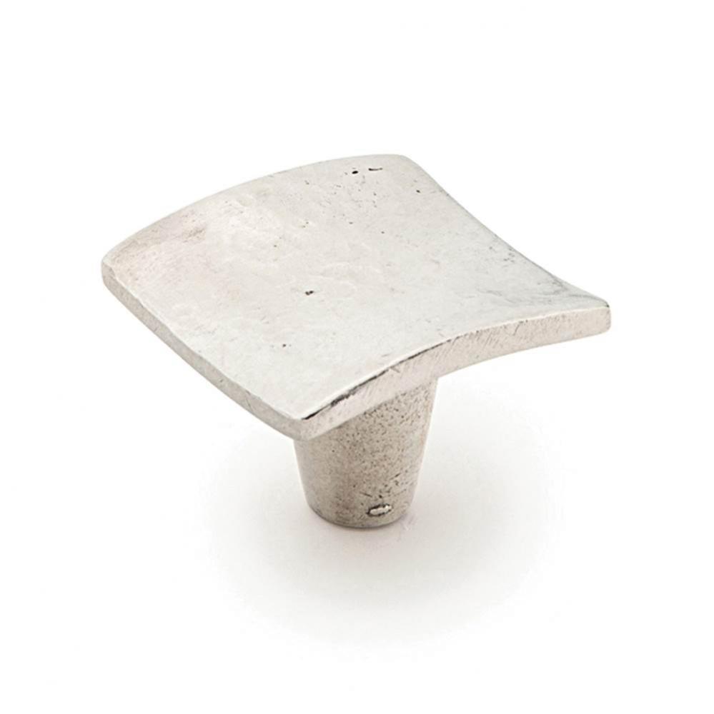 Knob, Square, Natural, 1-1/2'' x 1-1/2'' dia