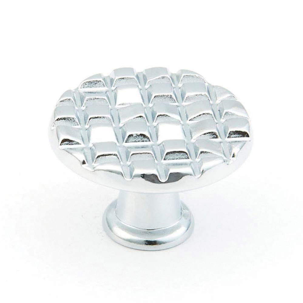 Knob, Polished Chrome, 1-1/8'' dia