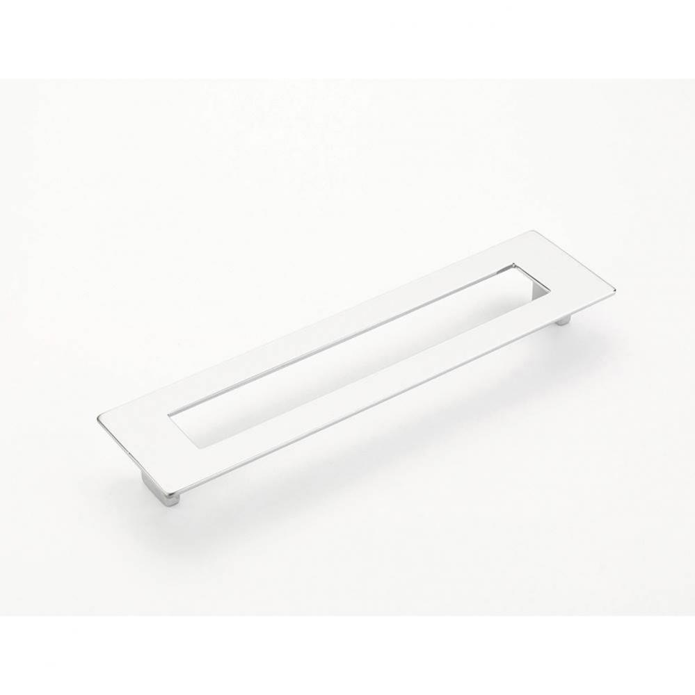 Pull, Rectangle, Matte Chrome, 192 mm cc