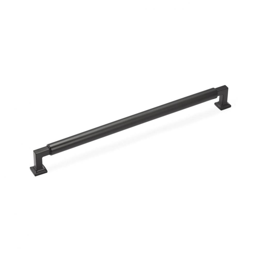 Concealed Surface, Appliance Pull, Matte Black, 15'' cc