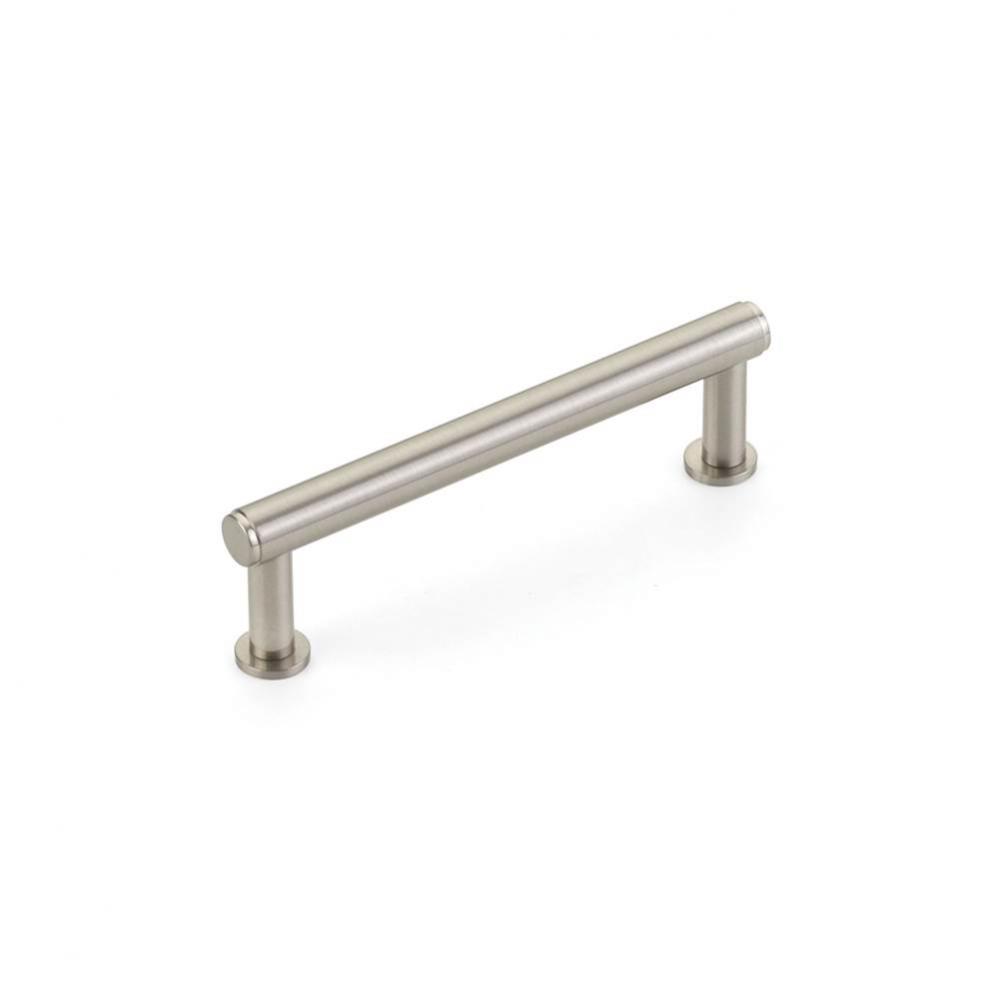 Pub House, Pull, Brushed Nickel, 4'' cc