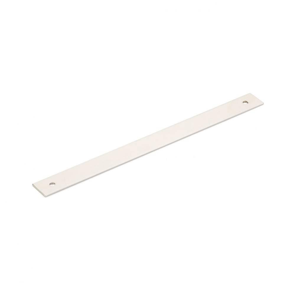 Pub House, Backplate for Pull, Polished Nickel, 8'' cc