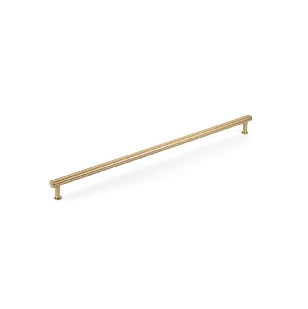 Pub House, Appliance Pull, Signature Satin Brass, 24'' cc