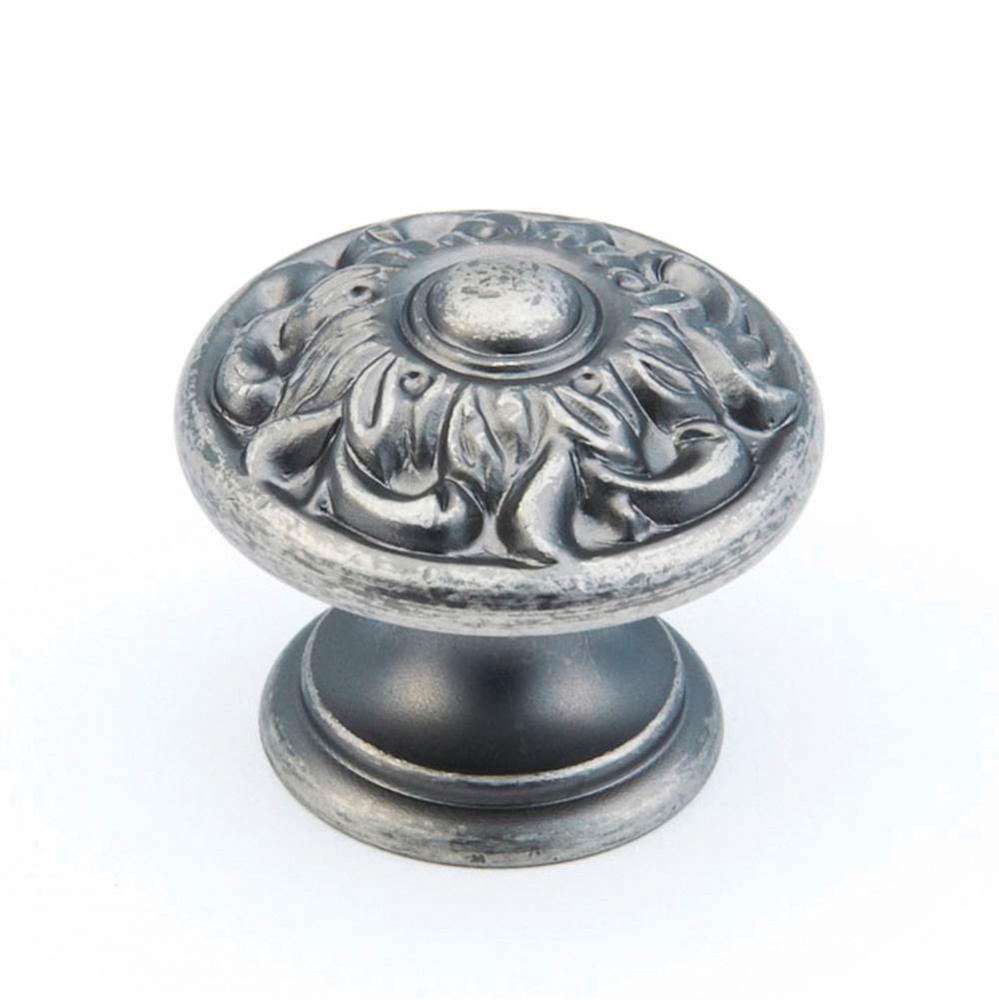 Knob, Corinthian Silver, 1-3/8''