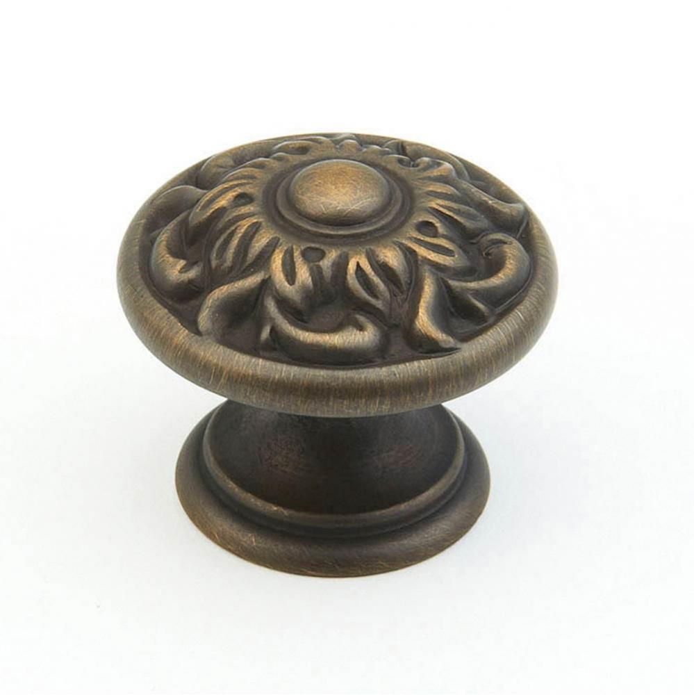 Knob, Redington Brass,1-3/8''