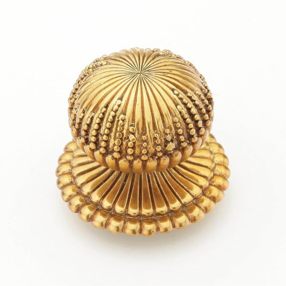 Knob, Paris Brass, 1-1/4'' dia