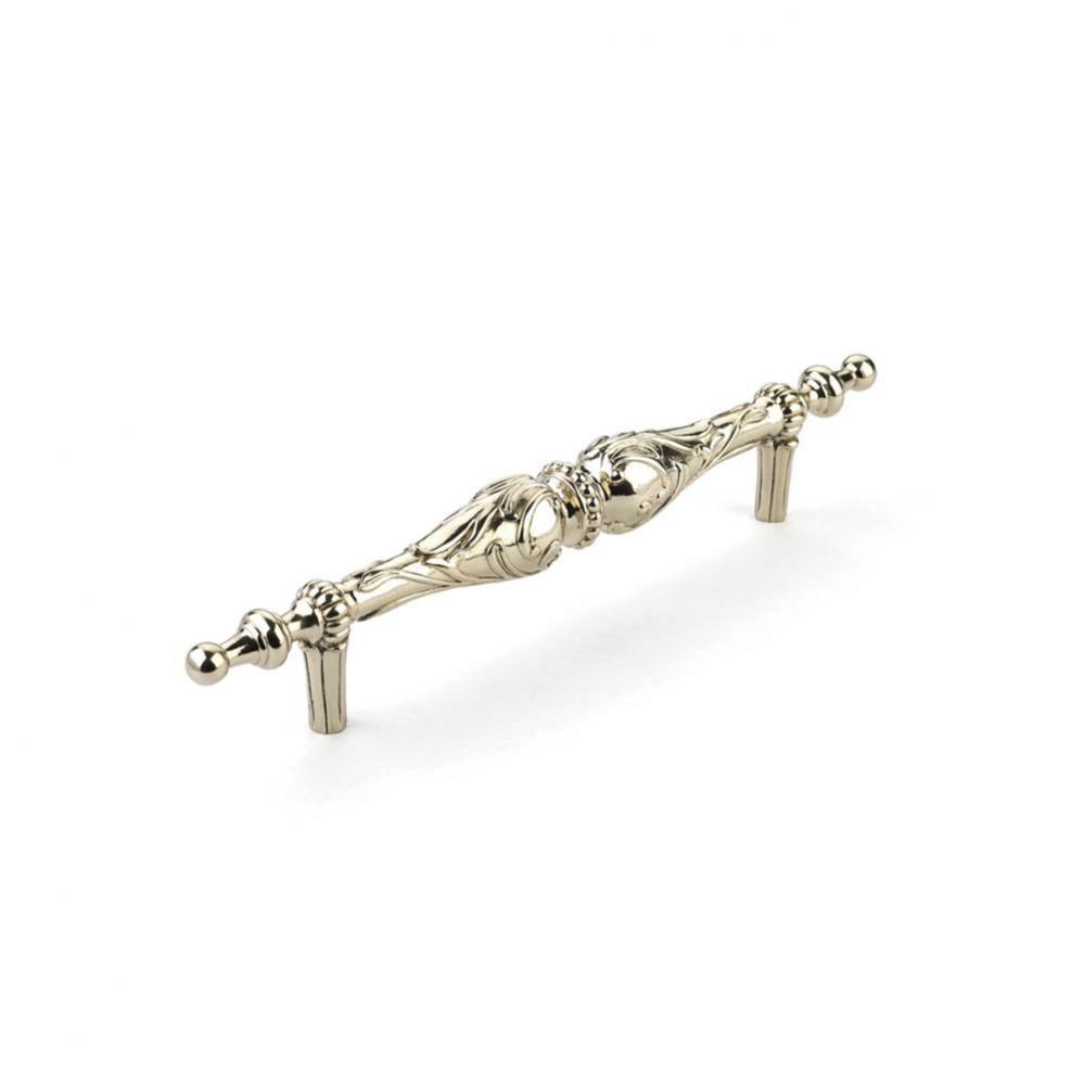 Pull, White Brass, 8'' cc