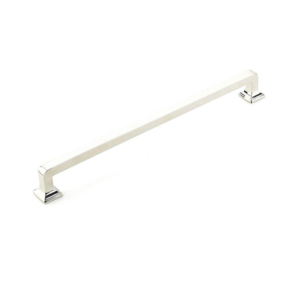 Appliance Pull, Polished Nickel, 15'' cc