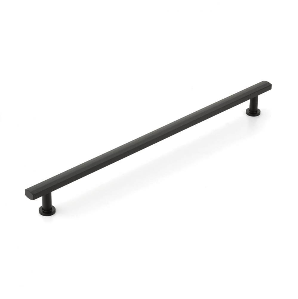 Concealed Surface, Appliance Pull, Matte Black, 18'' cc