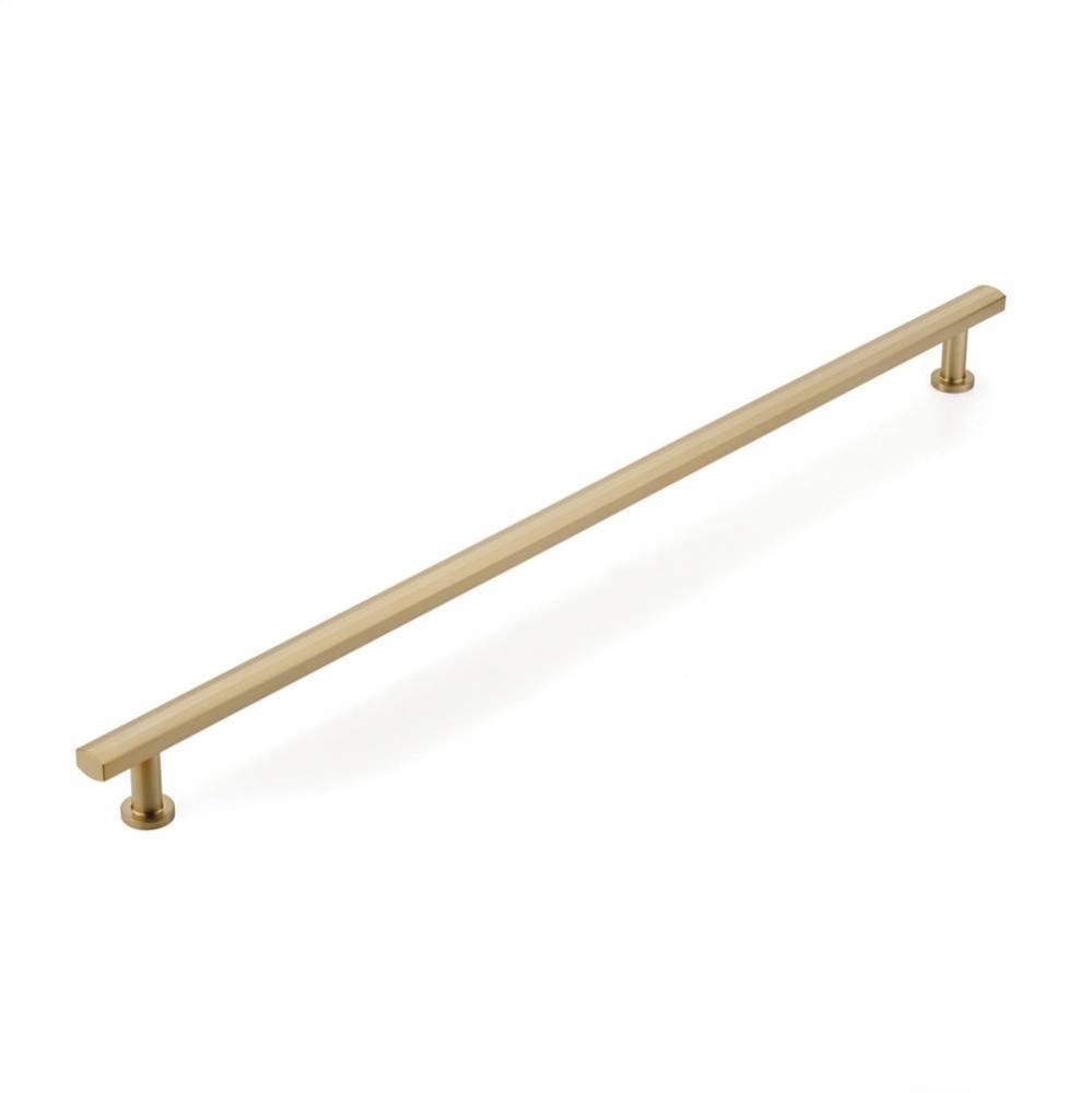 Appliance Pull, Signature Satin Brass, 24'' cc
