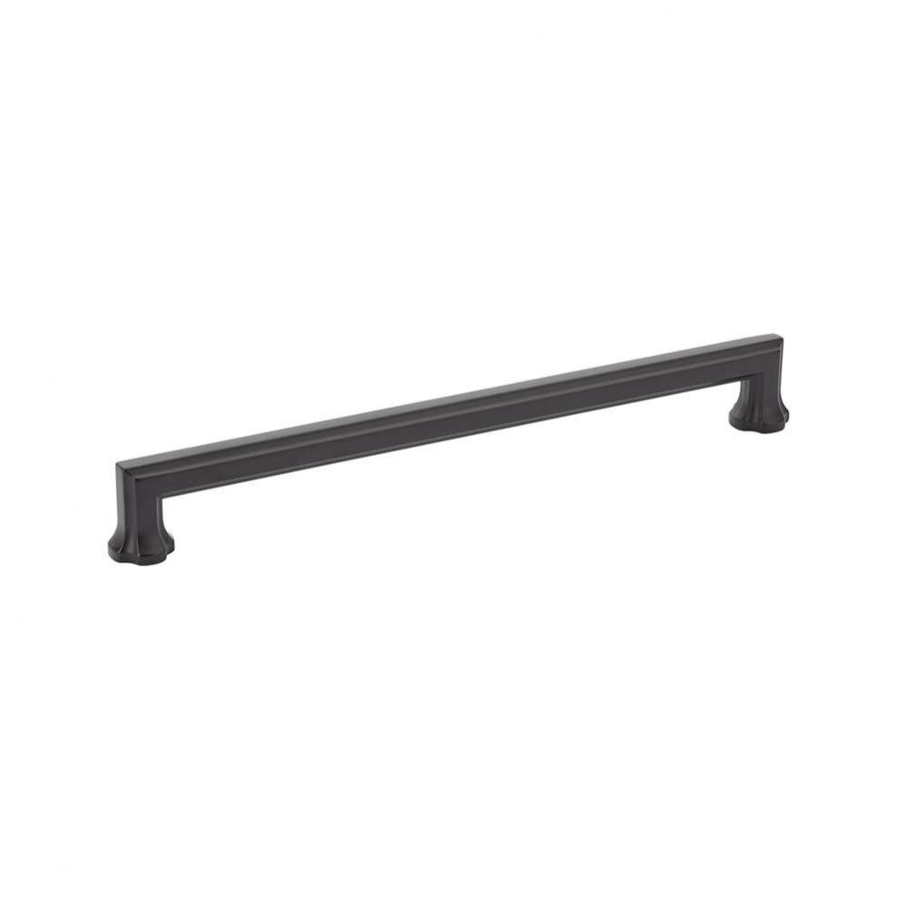 Concealed Surface, Appliance Pull, Matte Black, 12'' cc