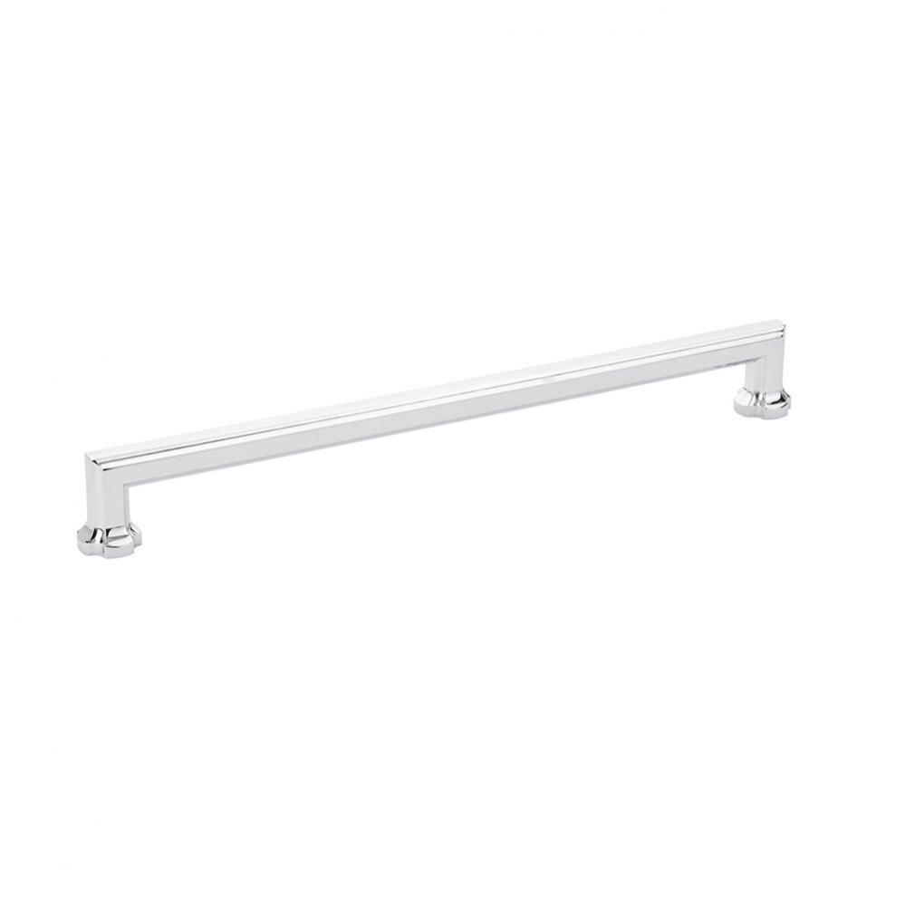 Concealed Surface, Appliance Pull, Polished Chrome, 15'' cc