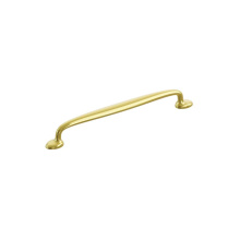 Schaub and Company 211055-UNBR - Avenue, Cabinet Pull 8'' cc, Unlacquered Brass